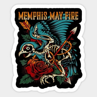 MEMPHIS MAY FIRE BAND Sticker